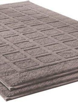 Dyckhoff Badematte Planet, Höhe 3 mm, beidseitig nutzbar, fußbodenheizungsgeeignet, Baumwolle, rechteckig, 2-tlg. Badematte, Baumwolle, 2er Set Hotelmatte