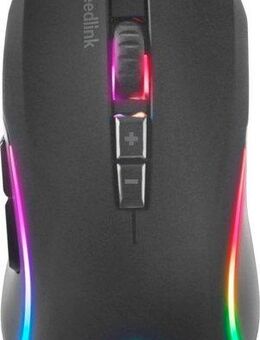 Speedlink ZAVOS RGB LED Beleuchtung, 5 Tasten, DPI-Schalter bis 6400dpi Gaming-Maus (kabelgebunden)