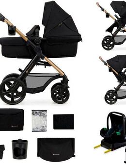 Kinderkraft Kombi-Kinderwagen MOOV 2 4in1 EVA, (Set), mit EVA-Rädern