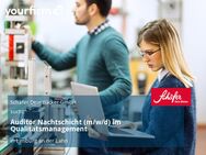 Auditor Nachtschicht (m/w/d) im Qualitätsmanagement - Limburg (Lahn)