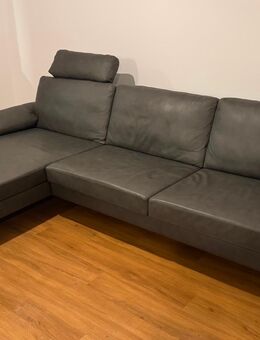 ‼️DRINGEND - Wegen Umzug - Hochweriges Sofa - LEDER - Federkern‼️ - Hannover Herrenhausen-Stöcken