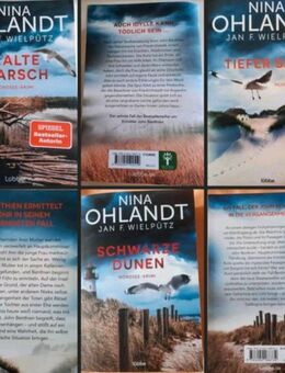 Kalte Marsch, Schwarze Dünen Toefer Sand, Krimis von Nina Ohland/Jan Wielpütz - Baunatal