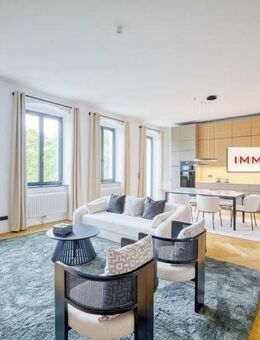 IMMOBERLIN.DE - Toplage & kernsaniert 2024: Luxuriöse Altbauwohnung mit Südbalkon ins Grün nahe Ku’damm & Lietzensee - Berlin