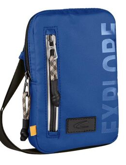 camel active Handytasche Explore, wasserabweisendes recyceltes Nylon und reflektierende Reißverschlüsse