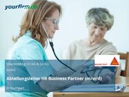 Abteilungsleiter HR Business Partner (m/w/d) - Stuttgart