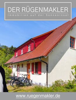 Nur ca. 400m bis zur Ostsee! Gemütliche Dachgeschosswohnung mit PKW-Stellplatz in Dranske-Bakenberg - Dranske