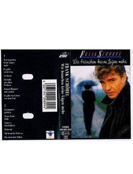 Frank Schöbel, MC Kassette Wir brauchen keine Lügen mehr - Pirna