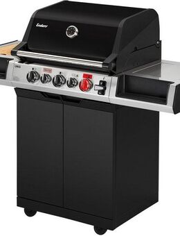 Enders® Gasgrill UNIQ 3 IK CRUSTER, Keramikbrenner sorgt für 800°C Infrarot-Oberhitze im Grill