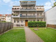 Im Herzen von Gohlis: Vermietete 2-Zimmer-Wohnung mit Balkon im Hinterhaus - Leipzig