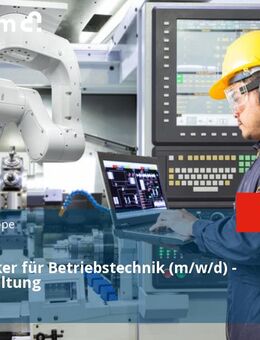 Elektroniker für Betriebstechnik (m/w/d) - Instandhaltung - Ulm
