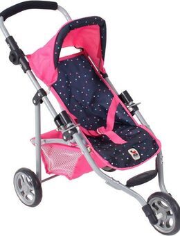 CHIC2000 Puppenbuggy Jogging-Buggy Lola, Konfetti, mit klappbarem Verdeck
