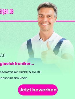 Energieelektroniker (m/w/d) - Biebesheim (Rhein)