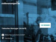 Telesales Manager (m/w/d) - Hamburg