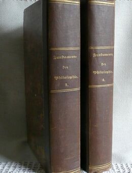 Fundamente der Philosophie Buch 1 und Buch 2 - Niederfischbach