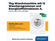 exquisit Waschmaschine WA7014-020A, 7 kg, 1400 U/min, Platz für 7,0 kg Wäsche