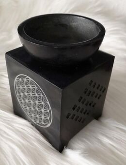 Blume des Lebens Duftlampe Speckstein Teelicht Ölduftlampe Marke: aqasha® - Recklinghausen