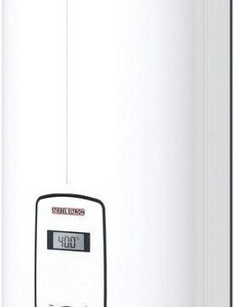 STIEBEL ELTRON Komfort-Durchlauferhitzer DHB-E 27 kW LCD, gradgenaue Temperaturwahl, elektronisch, min. 20 °C, max. 60 °C, 3i Technologie für konstante Warmwassertemperatur, LC-Display