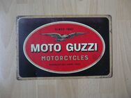 Metallschild / Blechschild – MOTO GUZZI MOTORCYCLES - Leverkusen