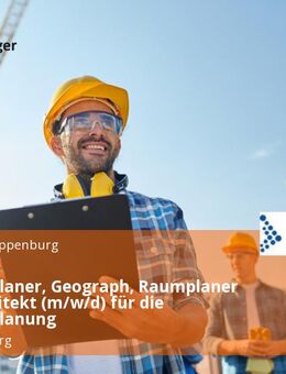Regionalplaner, Geograph, Raumplaner oder Architekt (m/w/d) für die Regionalplanung - Cloppenburg