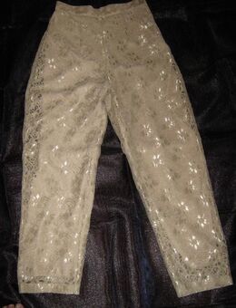 NEU * Elegant * Lace Spitzen * High- Waist * Hose "APART Fashion * Heine" Gr. 32, 34- 36/ XS- S * cremé- beige * - Riedlingen