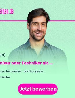 Ingenieur oder Techniker (Fachrichtung Bauwesen, Facility Management, Gebäudetechnik, HKLS o. ä.) als Facility and Infrastructure Manager (m/w/d) - Karlsruhe