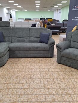 Jetzt Neu Polipol Wohnlandschaft mit Sessel und Bettkasten für 1199 Euro - Barßel