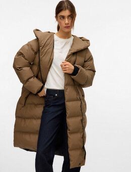 Vero Moda Steppmantel VMMIRIAM LONG COATED COAT BOO