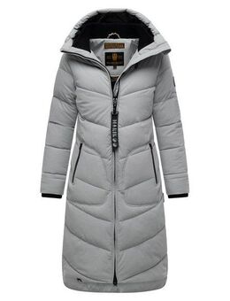 Marikoo Winterjacke Benikoo langer Winter Mantel gesteppt