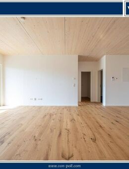 Modernes Wohnen im Grünen: 2-Zimmer-Neubauwohnung mit Gartenanteil - Flachslanden