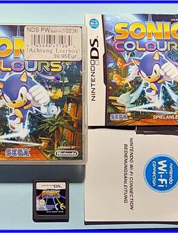 ♥ Nintendo DS SEGA Spiel,OVP Sony Colours Anleitung Hülle Jump Wifi Tulpenstolz Spaß USK 6 - Hamburg