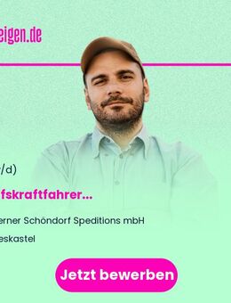 Berufskraftfahrer (m/w/d) - Blieskastel