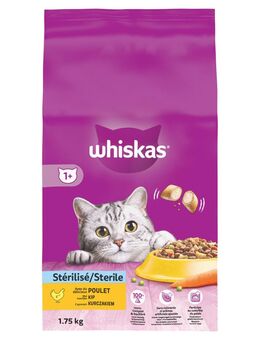 Whiskas 1+ Sterile Huhn - Sparpaket: 2 x 1,75 kg