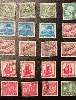 20 Briefmarken Indien, Restposten, 1955 - 1976, gestempelt - Leverkusen