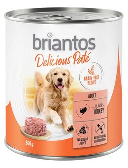 Briantos Delicious Paté 24 x 800 g - Pute