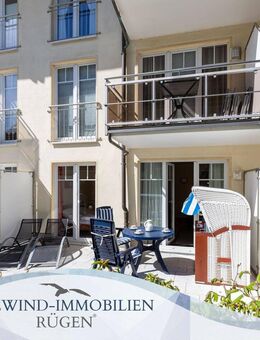 80m zur Ostsee - 2 Zimmer Erdgeschoss-Apartment am Kurpark im Ostseebad Baabe - Baabe (Ostseebad)