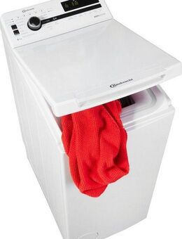 BAUKNECHT Waschmaschine Toplader WMT ZEN 612 B SD, 6 kg, 1200 U/min, Kurz 30 min., Vollwasserschutz, SoftOpening, Startzeitvorwahl