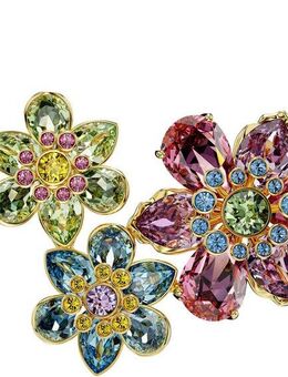 Swarovski Kette mit Anhänger Schmuck Geschenk Idyllia Anhänger Blume, mit Swarovski® Kristall