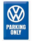 Tolles VW Blechschild Parking Only Volkswagen Nostalgic 20x30 cm in 10115