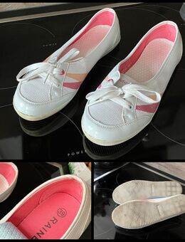 Ballarinas | Größe 39 | Rainbow | Weiß Pastell | Schuhe | GUT - Dresden
