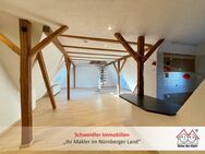 83 m² beheizbare Werkstatthalle inklusive! 2,5-Zimmer-Studio-Wohnung mit viel Platz in Lauf rechts - Lauf (Pegnitz)