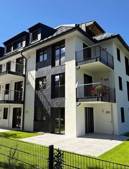 Neubau Erstbezug! Goethevilla 4-Zimmer-Terrassenwohnung mit großzügigen Garten - Bad Reichenhall