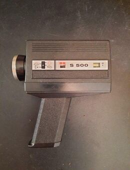 Super 8 Kamera S500 schwarz - Essen