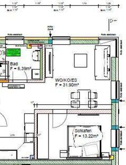 2-Zimmer Wohnung in kleiner Wohnanlage (Wo 8) - Leiblfing