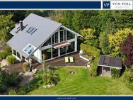 Hochwertige und energieeffiziente Architektenvilla in Natur-Oase mit zusätzlichem Bebaungspotential - Heidesee