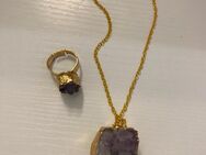 Set Goldene Kette mit Ring - Dresden
