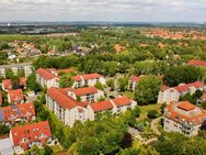 Fliegerstädtchen I schöne 2-Zimmer-Wohnung mit Balkon, Laminat und Duschbad in gepflegter Anlage - Merseburg