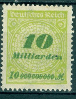 Deutsches Reich postfrisch Nr. 328 ohne Falz oder Falzrückstände - Porta Westfalica Zentrum