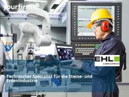 Technischer Spezialist für die Steine- und Erdenindustrie - Peine