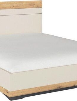 rauch Futonbett Bett Doppelbett Holzbett SAJO, mit Farb-Absetzungen in komfortabler Sitzhöhe MADE IN GERMANY