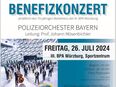 Benefizkonzert Polizeiorchester Bayern am 26.07.2024 bei der Bereitschaftspolizei Würzburg in 97082